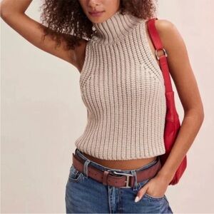 Free people Crop turtle neck
